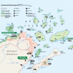 Apostle Islands National Park Map