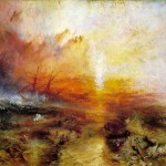 Turner's Slave Ship Painting