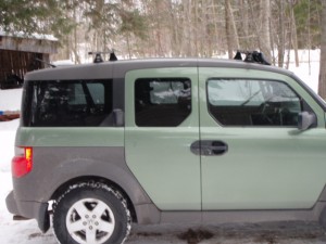 Honda Element Rack