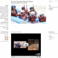 Screen Capture of Grand Rapids White Water dot com Grand Rapids White Water dot com image of web site