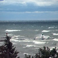 Fall Storm on Lake Michigan Sept 29 2009