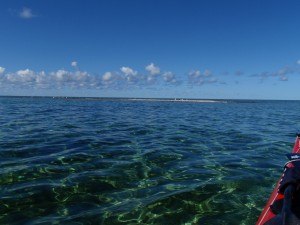 numerous shoals in Sturgeon Bay